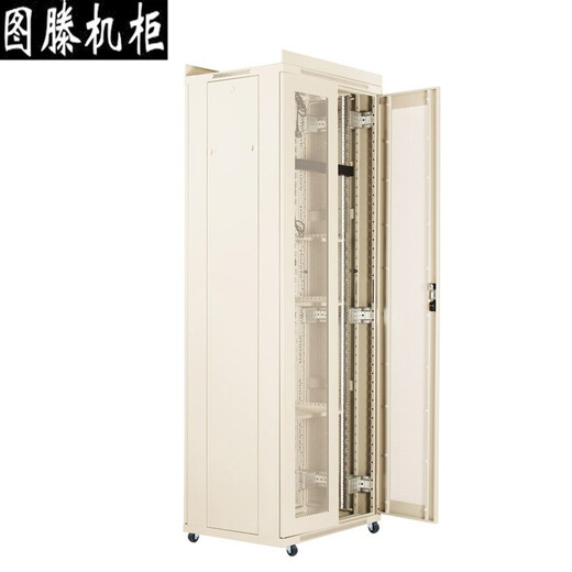 Tuten original brow cabinet telecommunications machine room cabinet column head cabinet power distribution cabinet data machine room control cabinet instrumentation air switch electric screen cabinet 2.26 meters 46u special wiring trough cabinet high 2260 wide 800 deep 1000TE.8047 with brow