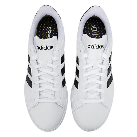 Adidas Neo board shoes men's shoes women's shoes spring new couple sneakers retro low top casual shoes GW9195 white 36