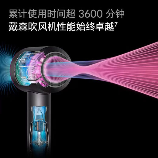 DYSON (DYSON) HD08 HD15 OFFICIEL OFFICIEL Machine Renue de cheveux Dyson Dyson Supersonic Hair Dryer Ion Ion Ion Importé Ménage Flagship Office QIXI Festival Gift HD15 Purple and Red