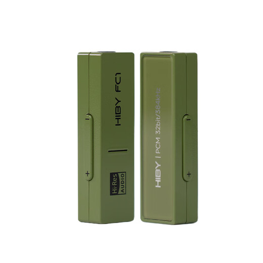 HiBy FC1 (CS46L41 version) Portable HiBy decoder amp for Android phones and tablets Small tail TypeC to 3.5 digital-to-analog converter aluminum alloy FC1 (CS46L41 version) green