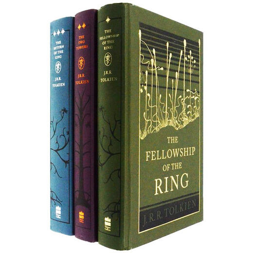 [Ready Stock] The Lord of the Rings Lord of the Rings Trilogy British version imported Tolkien J. R. R. Tolkien 2022 new edition hardcover special collector's edition three books sold together, three books in total