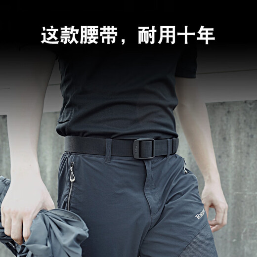 战术鸟R18(男士专用)尼龙腰带 户外运动休闲布皮带帆布裤带工装裤