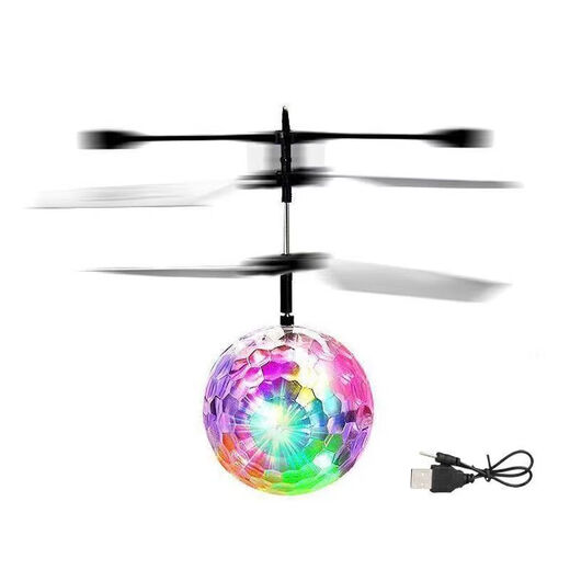 Индукционный пульт дистанционного управления самолеты Drone Drone Model модель дистанционного управления самолетом Helicopter Harging и устойчивая к падению подвески 15 минут срока службы автономной работы Цвет. Цветный шарик + зарядный кабель