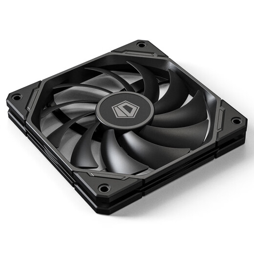 ID-COOLING12CM薄扇 12015无光机箱风扇黑色 超薄15mm规格 适用ITX下压式电脑散热器改装 TF-12015-K