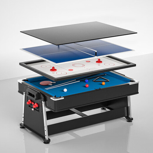 Hansheng billiard table multi-functional home four-in-one seven-foot billiard table table tennis table conference table