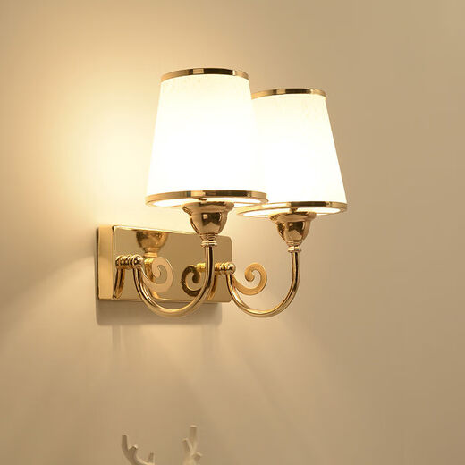 Yaotian Bedside Lamp Bedroom Home Wall Lamp Wall Mounted Stair Master Bedroom Aisle Modern Simple Creative LED Lamp 6001 Silver White Light