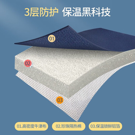 美厨（maxcook）保温袋饭盒袋 便携便当手提袋铝箔保温包29*21*7cm 卡通MCPJ1376