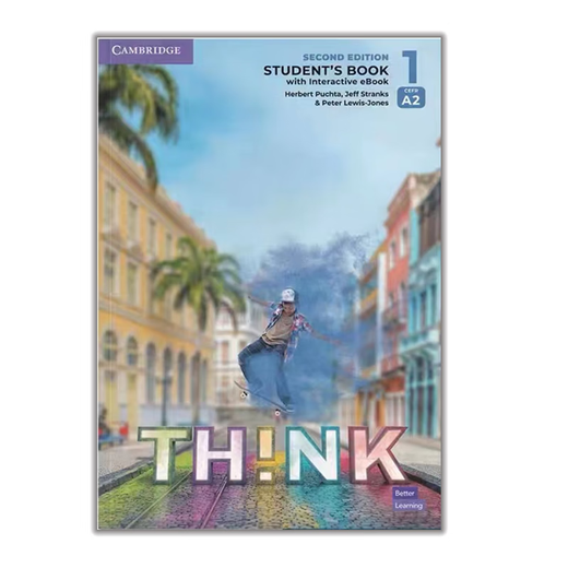Denken Sie an Lehrbuch Neue Version 2. Version Think Starter Level 12345 Lehrbuch + Übungsbuch + Online-Konto Senden Sie Audio- und Video-Test Antworten.