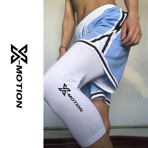 TriplewiN tight cropped trousers, five-point quick-drying running basketball, generous training, compression American high-elastic sports equipment, black