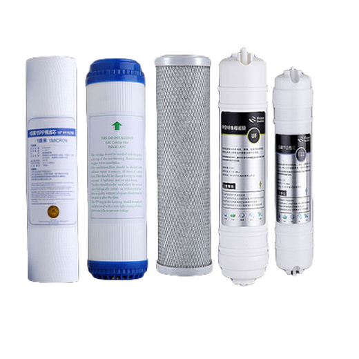 Joyoung Water Purifier JYW-HC-1565/1583 / 1283WU / JYW-RO-12P501C / 502C ensemble complet d'éléments de filtre adaptés à 1283wu avec une clé de 2 pp