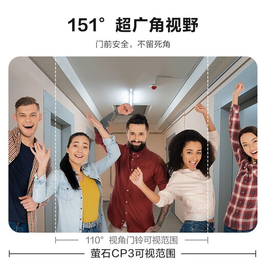 Fluorite DP2C Home Smart Electronic Cat Vigilance Camera Video Video Woreless Wifi Wifi Remote Home Security Guard Tesoro Home Treasure [Versión de Cat Oside] CP3 Video Dimensor Configuración estándar oficial