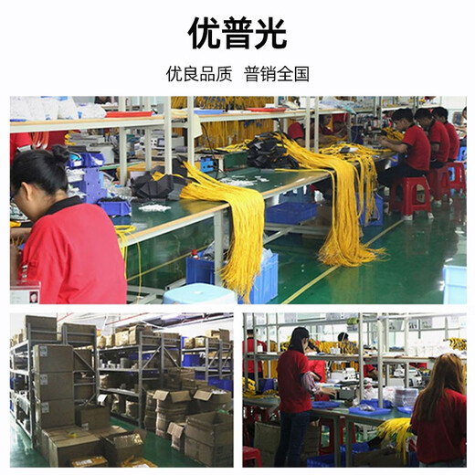 优普光 电信级野战光缆单模双芯lc-lc-sc-fc-st光纤跳线分支铠装室外光纤线 拉远铁塔基站通信尾缆 野战单模单芯LC-LC（可定制） 10米