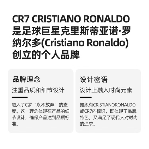 CR7 CRISTIANO RONALDO [Same Model in Ronaldo] Spring pure cotton underwear for men's breathable and comfortable boxer pants flat corner men's underwear three set 8100-49-694/ 3 S (recommended 90-115Jin[Jin equals 0.5 kg])