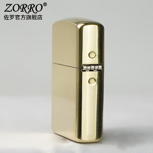 Zorro Zorro Windproof Kerosin leichter für Männer verdickte ursprüngliche Kupferlichtplattenbewegung 902s kreativer Freund Geschenkgeschenk verdickte Originalkupferlichtplatte Z902s