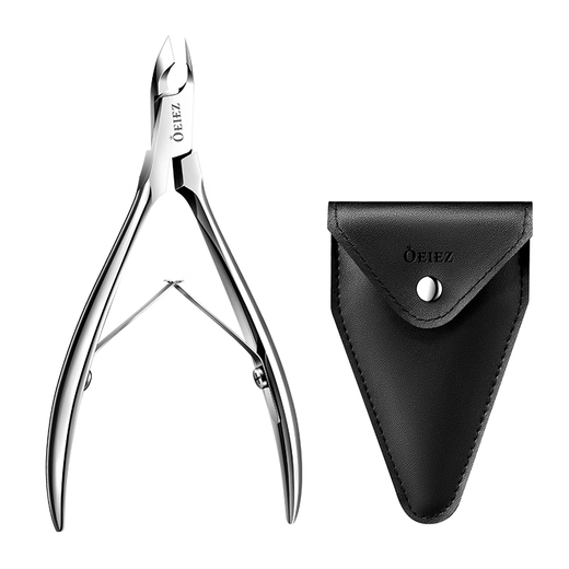 OU YIZI TOTE HEISSCHAFTENSCHISS NAGE ART SHOP TOTE HEIS STAHL STAHR PUSH NAILSKLIPPER -NAGE DIE STAHL STAEL HAND Maniküre Schere Werkzeug Set D701 Tothautschere 1 Stück [Silber] verbessert