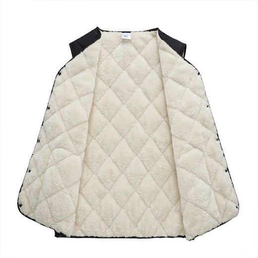 Yu Zhaolin thermal vest men's thickened velvet quilted inner wear sleeveless vest for middle-aged and elderly men