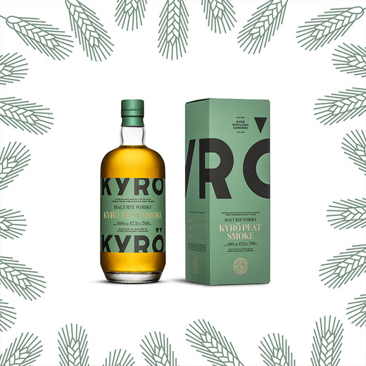 Koskye Finland National Pavilion Original imported foreign wine whiskey whole grain rye peated whiskey 700ml