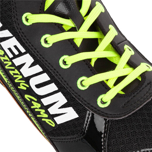 VENUM ELITE VTC 2 Elite Professional Competition Training Boxing Wrestling Shoes and Boots Black and Green High 41