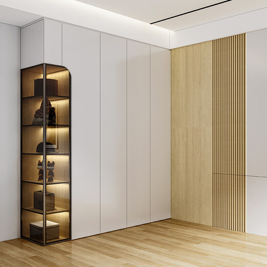 Sofia whole house customization 22 packages Nordic style bedroom furniture wardrobe cloakroom TV cabinet combination entrance shoe cabinet package price