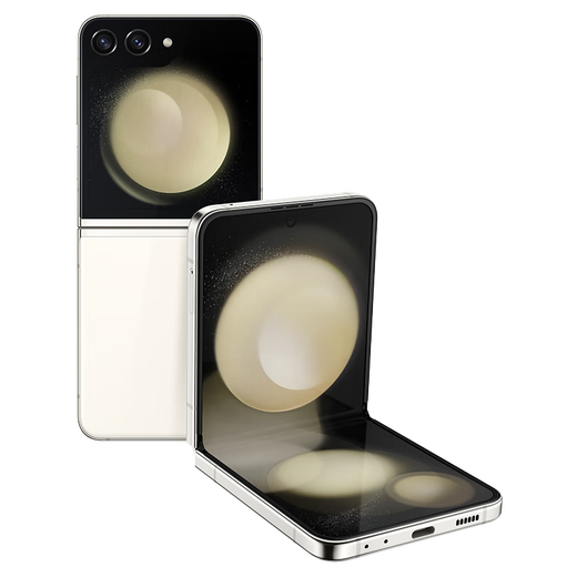 三星（SAMSUNG）Galaxy Z Flip5小折叠 5G颜值拍照智能手机 视野外屏掌心手机 星河白 8+256GB国版