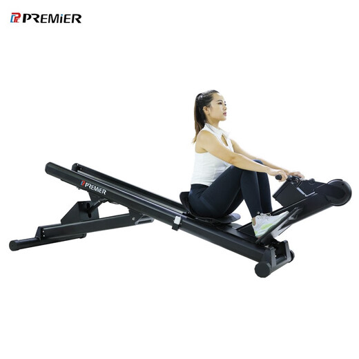 PREMIER American Green commercial self-weight electric lifting rowing machine home indoor rowing resistance fitness device 17-32 gear electric adjustable rowing machine self-weight electric lifting rowing machine