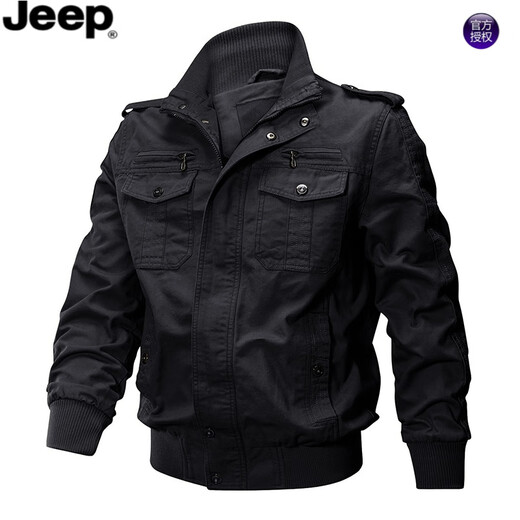 吉普（JEEP）SPIRIT吉普JEEP男士德国执政官飞行员外2024新款秋冬套男夹克 9903军绿色 薄款 135-150斤 建议 XL