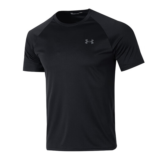 Under Armor (UNDERARMOR) short-sleeved T-shirt for men 25 spring new sportswear running fitness training bottoming shirt elastic breathable round neck T-shirt [elastic quick-drying] [Tech fabric] main recommendation L (175/96A)