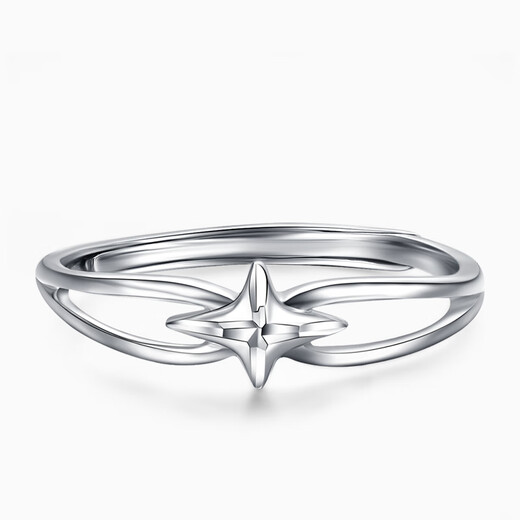 Pt.Charm new platinum living ring for women as a gift pt950 platinum tail ring love at first sight women's ring If not in stock, it can be customized. Take 1.8g as an example