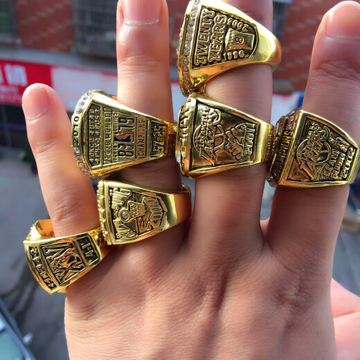 Jiang Jinyue Championship Ring 2017 Warriors 2018 Lakers Kobe KOBE Retired Cavaliers James Team SN3937 2016 Lakers Kobe KOBE Retired