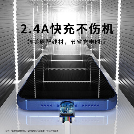 Baseus Apple data cable mobile phone charger cable suitable for iphone14/13/12/11/XR fast charging cable 1.5m upgraded version - 2 pack Apple safe fast charging