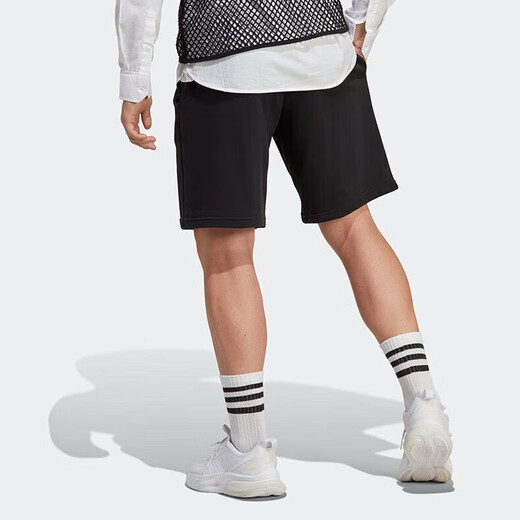 阿迪达斯 （adidas）男裤 运动裤跑步健身训练短裤舒适透气时尚潮流休闲裤子 IC9756 XS/170