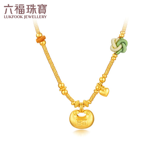 Люфу ювелирные украшения серии реликвий Fuman Gold xiaopang fu bao crushed gold колье набор колье G13tbgn0001 9,75 грамма (включая стоимость рабочей силы 1365 юаней)