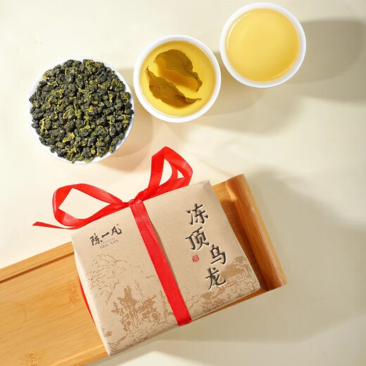 Chen Yifan gefrorener Oolong-Tee Strong Geschmack Taiwan High Mountain Tee Taiwanese Oolong Papierverpackung 300 g Geschenk zum Selbstverbrauch