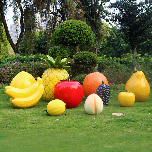 Aoyanlai Fiberglass Fruit and Vegetable Sculpture Ornaments Outdoor Garden Landscape Sketch Villa Farm Outdoor Decoration Cabbage Dingjin