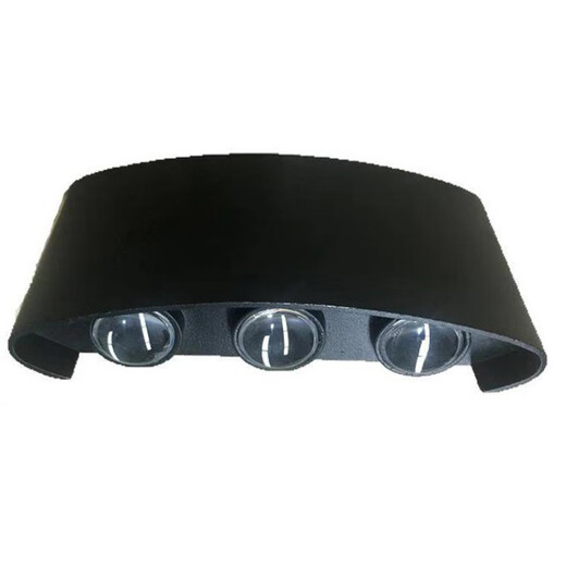 Yilin outdoor wall light up and down light-emitting exterior wall light minimalist led outdoor lighting double-head courtyard waterproof wall light B15-2W three-color dimming W+WW