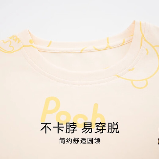 Cat man pajamas for women in spring and autumn pure cotton long sleeves large size summer 2025 new cotton home clothes round neck set 09M9901 trousers + long sleeves M [recommended 80-100Jin [Jin equals 0.5 kg]]