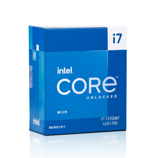 英特尔（Intel） 13代酷睿i7 13700K 13700KF 13700 13700F 13790F 16核24线程 盒装CPU台式机处理器 板U套装 酷睿 i7-13700KF【16核24线程