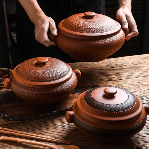 Yunnan Dampf Pot Chicken Dampf Pot Haushalt Jianshui Lila Topf Purpur Sand Dampf Pot Elektrische Topf Timing Multifunktion Gas Topf A Modell 1 Zoll C Modell 1 + 304 Bodentopf (11304 Zoll