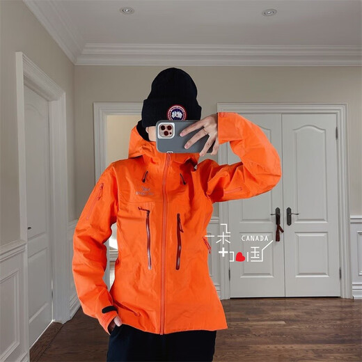 始祖鸟（ARC’TERYX）男/女AlphaSV/Jacket向导级GTX硬壳冲锋衣 【断码3890】女 黑色Black X70 XS