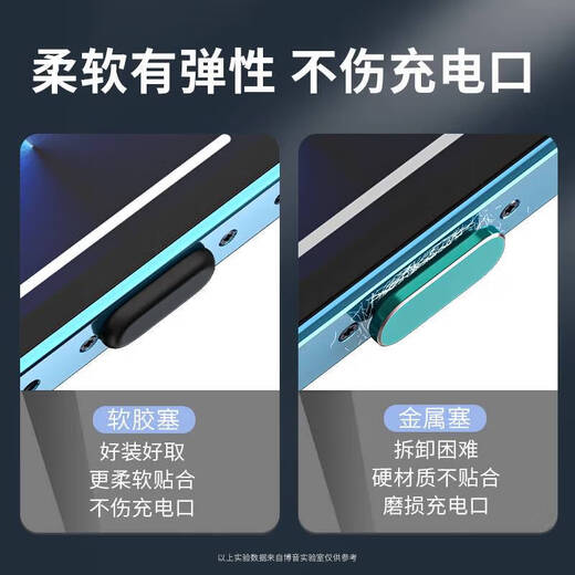 Rigorous, suitable for Apple 14 mobile phone dustproof plug, iphone14 charging port, 14proe data port plug, 14promax accessories dustproof plug, deep space black, 20 pieces + storage box + cleaning brush, 3D arc edge will not damage the machine
