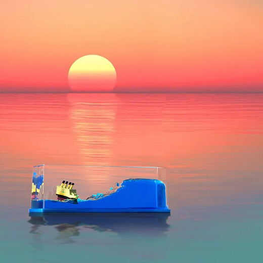 El bote de Zhizhen Friendship nunca corone el bote a la deriva de los adornos de botella para dar regalos de cumpleaños a los niños y las amigas. Regalos de graduación de compañeros de clase. Titanic [caja de color]