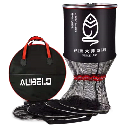 AUBELO () fish protection net black thickened rubberized stainless steel fish protection steel wire fishing protection black pit competitive anti-hanging quick-drying fish net pocket fish fishing gear wrapped edge 25*1.2 meters without package