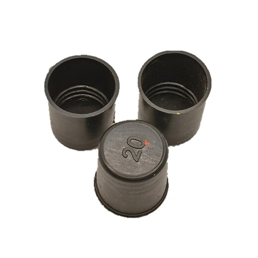 Shantou Lincun steel bar protective cap steel wire head protective cap plastic steel bar straight thread protective cap 12 steel bar protective cap 2000 pieces