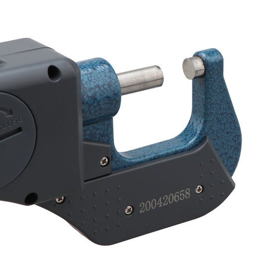 Three-quantity high-precision 0.001 digital display outer diameter micrometer 0-25mm electronic spiral micrometer instrument caliper JDE03 standard type 0-25mm