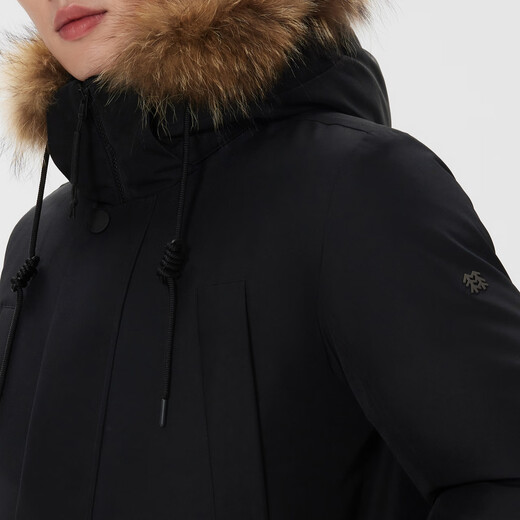 KOLON SPORT/Kolon waterproof down jacket men's outdoor GTX windproof and breathable bell-sized SNOWBALL high-loft goose down jacket LHDJ4WT595-BK black XL 180/100A