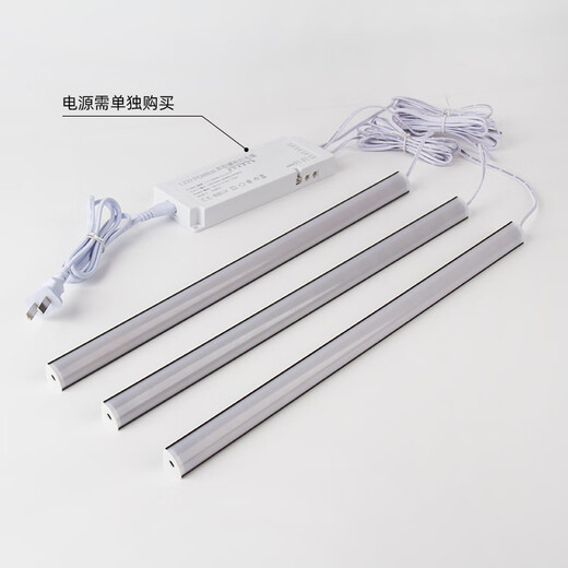 Hanguangwei led cabinet light sensor light bar surface mounted triangle wardrobe light wine cabinet shoe cabinet showcase light embedded shelf light 80 cm Please note the color of the lamp body and light color