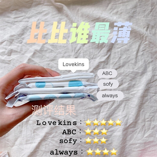 LOVEKINS [Newly Upgraded] Muxin sanitary napkin combination Australian cotton day and night use lengthened and dosage pad auntie towel day and night soft [5+ more daily use 3+3 night use