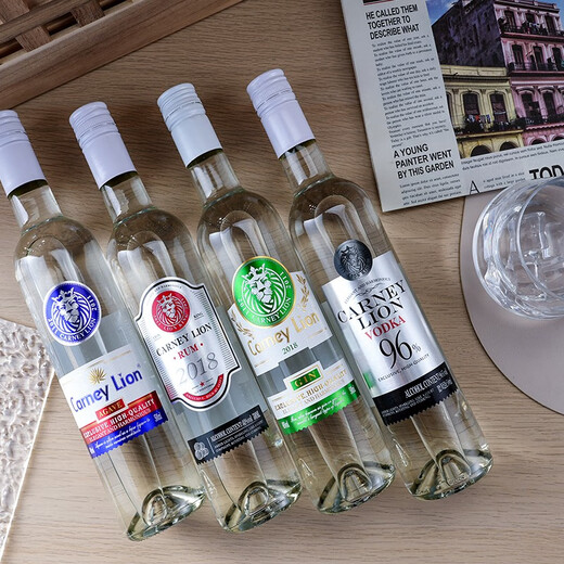 卡奈狮洋酒组合基酒龙舌兰酒金酒白朗姆酒超值酒吧调酒长岛冰茶 96生命之水+龙舌兰+金酒+白朗姆
