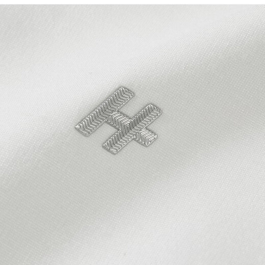 DANIEL HECHTER [Same Model in Shopping Mall] Men's Round Neck Pull-up Comfortable Long Sleeve T-Shirt LT12013 White M