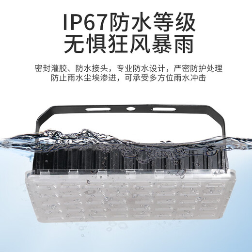 Longyu super bright LED floodlight outdoor courtyard spotlight waterproof lighting outdoor street light lighting workshop led industrial and mining lamp super bright LED floodlight 60W